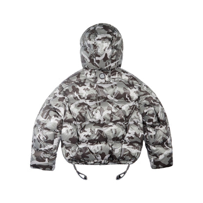 BROKEN PLANET SNOW CAMO PUFFER JACKET