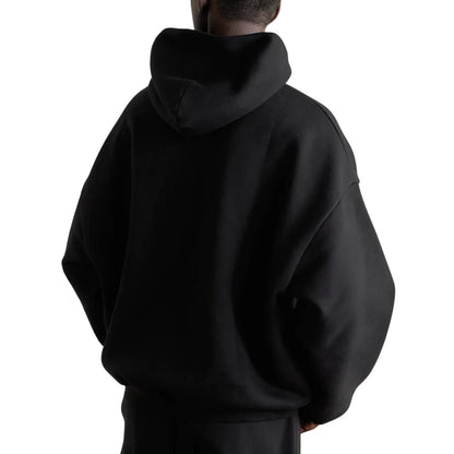 FEAR OF GOD ESSENTIALS BLACK STATE HOODIE