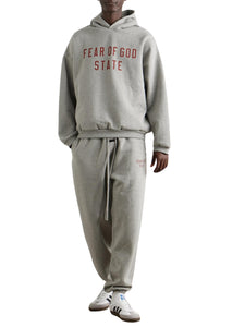 FEAR OF GOD ESSENTIALS DARK HEATHER HOODIE (FW24)