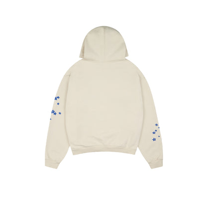 BROKEN PLANET 'ALL THE STARS' IVORY WHITE HOODIE