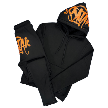 SYNA WORLD OG TRACKSUIT - BLACK / ORANGE