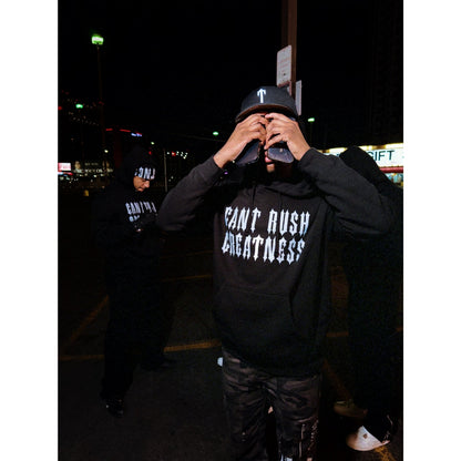 TRAPSTAR X CENTRAL CEE HOODIE - BLACK