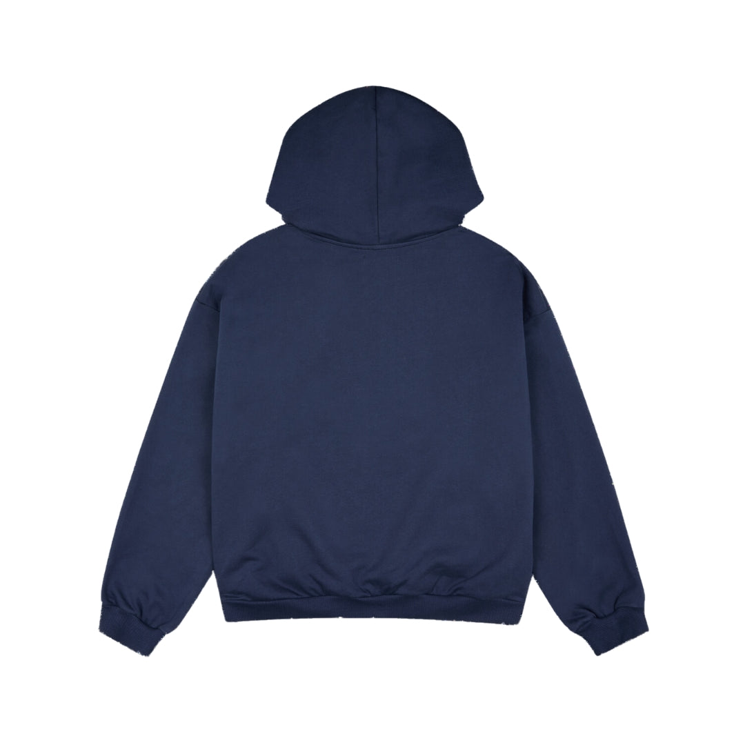 Broken Planet Deep Navy Zip Up Hoodie | Hype Locker UK