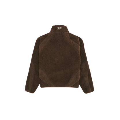 BROKEN PLANET MOCHA BROWN POLAR FLEECE