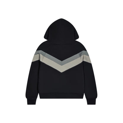 TRAPSTAR V STRIPE TRACKSUIT - BLACK