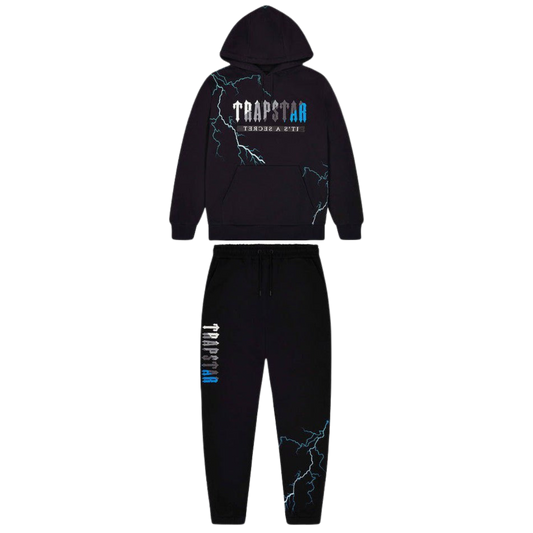 TRAPSTAR CHENILLE DECODED 2.0 HOODED TRACKSUIT - LIGHTNING EDITION - Hype Locker UK