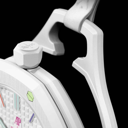 SWATCH X AUDEMARS PIGUET BIOCERAMIC ROYAL POP HUIT BLANC POCKET WATCH