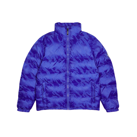 TRAPSTAR T JACQUARD PUFFER JACKET - DAZZLING BLUE - Hype Locker UK