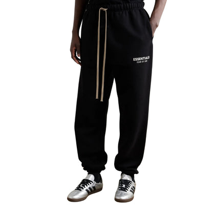 FEAR OF GOD ESSENTIALS BLACK SWEATPANTS (FW24)