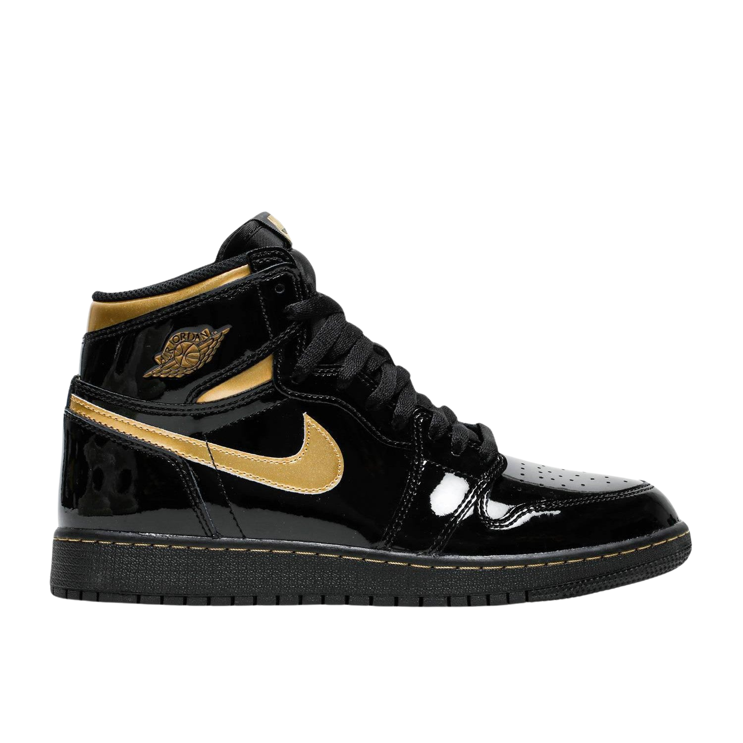 AIR JORDAN 1 RETRO HIGH 'BLACK METALLIC GOLD' - Hype Locker UK