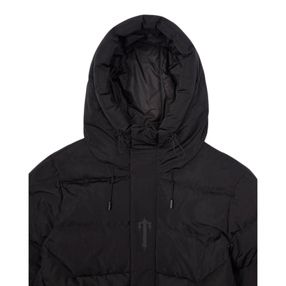 TRAPSTAR DECODED PUFFER JACKET - BLACKOUT