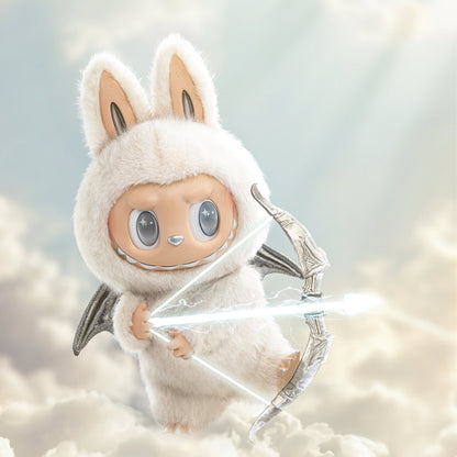 POP MART LABUBU THE MONSTERS ZIMOMO ANGEL IN CLOUDS VINYL DOLL + TOTE BAG (58CM)