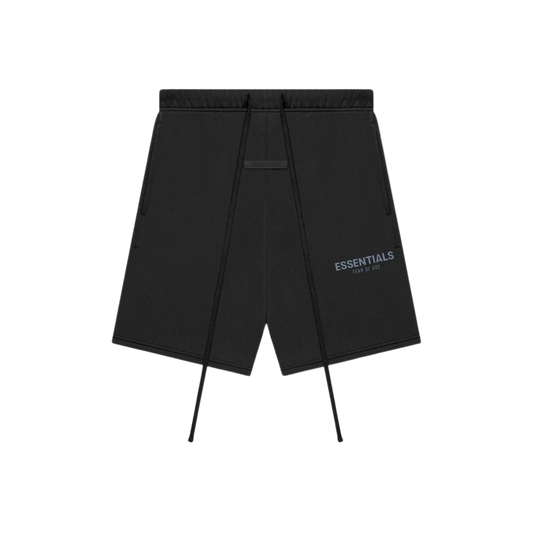 FEAR OF GOD ESSENTIALS BLACK SHORTS (SS21) - Hype Locker UK