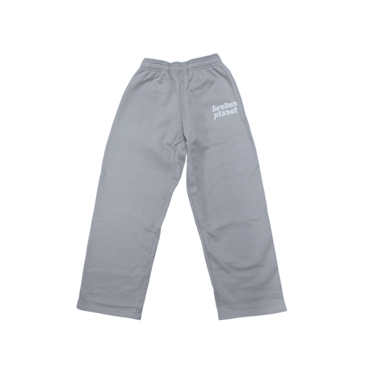 BROKEN PLANET GUNMETAL GREY STRAIGHT LEG SWEATPANTS