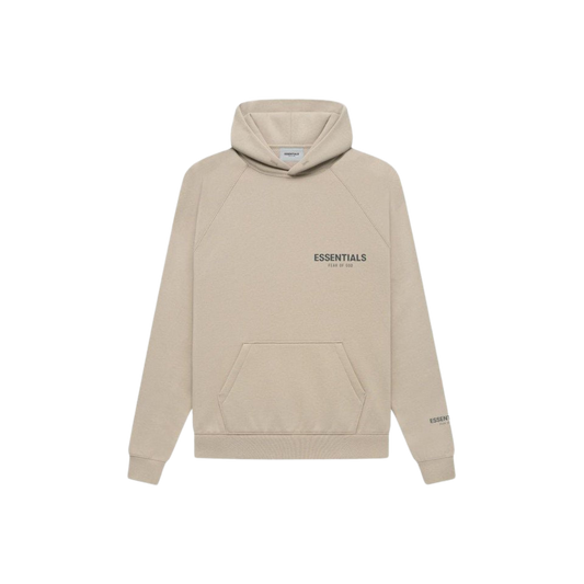 FEAR OF GOD ESSENTIALS TAN CORE COLLECTION HOODIE - Hype Locker UK