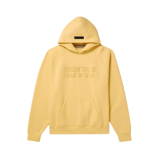 FEAR OF GOD ESSENTIALS TUSCAN YELLOW HOODIE (SS23) - Hype Locker UK