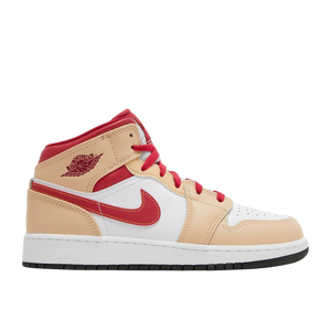 AIR JORDAN 1 MID 'LIGHT CURRY CARDINAL' - Hype Locker UK