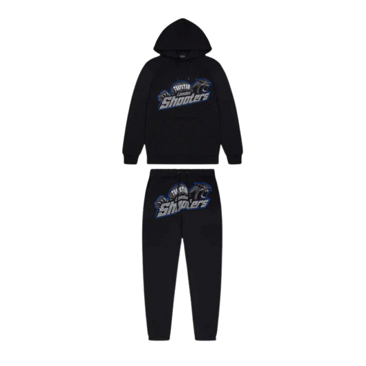 TRAPSTAR SHOOTERS HOODED TRACKSUIT - BLACK ICE FLAVOURS - Hype Locker UK