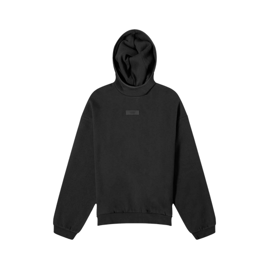 FEAR OF GOD ESSENTIALS JET BLACK TAB HOODIE (SS24)