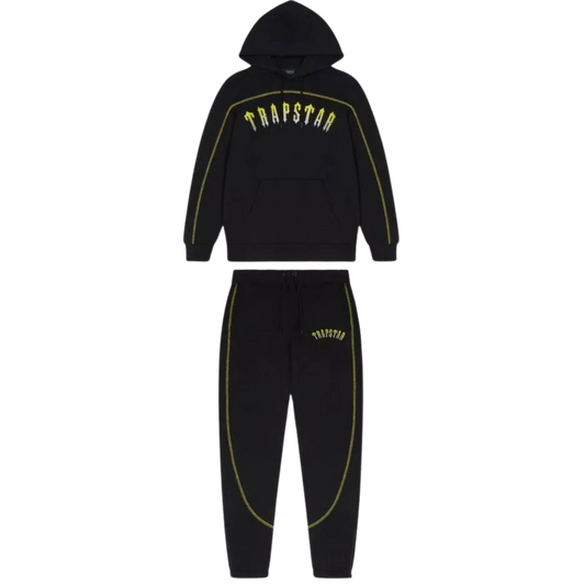 TRAPSTAR X CENTRAL CEE ARCH PANEL GRADIENT TRACKSUIT - YELLOW - Hype Locker UK