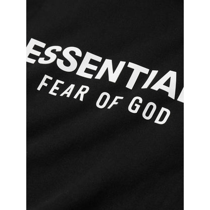 FEAR OF GOD ESSENTIALS BLACK HOODIE (FW24)