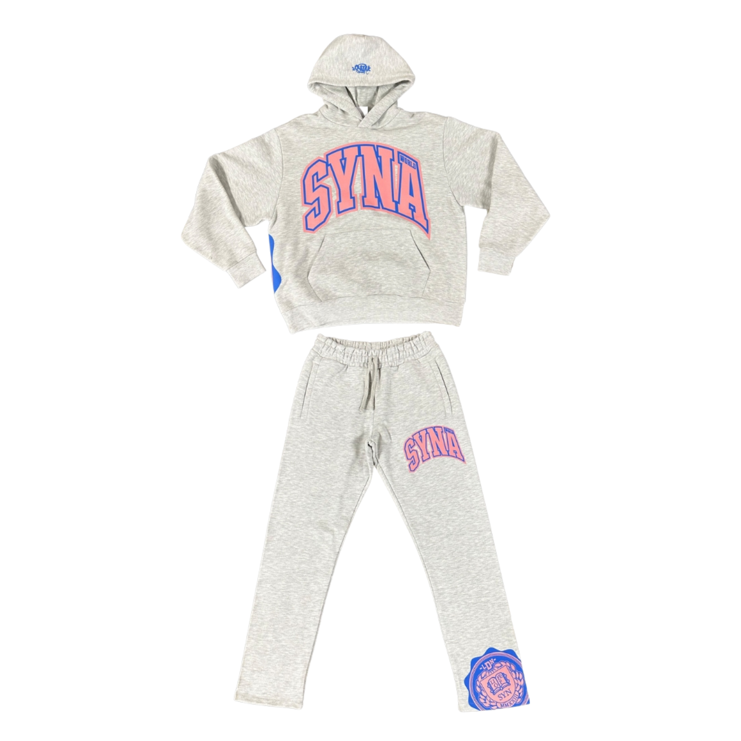 Syna Set Syna World College Tracksuit - Grey | Hype Locker UK