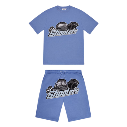 TRAPSTAR SHOOTERS SHORT SET - BLUE