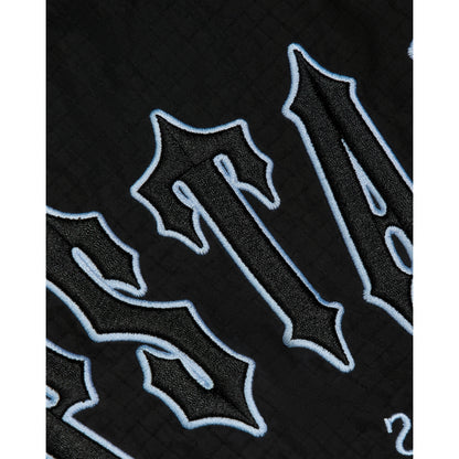 TRAPSTAR IRONGATE METAL BADGE WINDBREAKER JACKET - BLUE