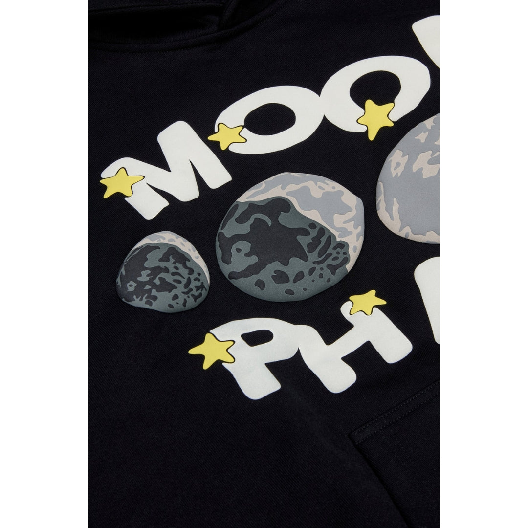 Broken Planet 'Moon Phases' Midnight Black Hoodie | Hype Locker UK