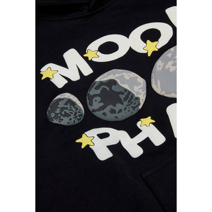 BROKEN PLANET 'MOON PHASES' MIDNIGHT BLACK HOODIE