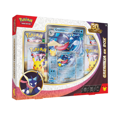 POKÉMON TCG 30TH CELEBRATION GRENINJA EX BOX