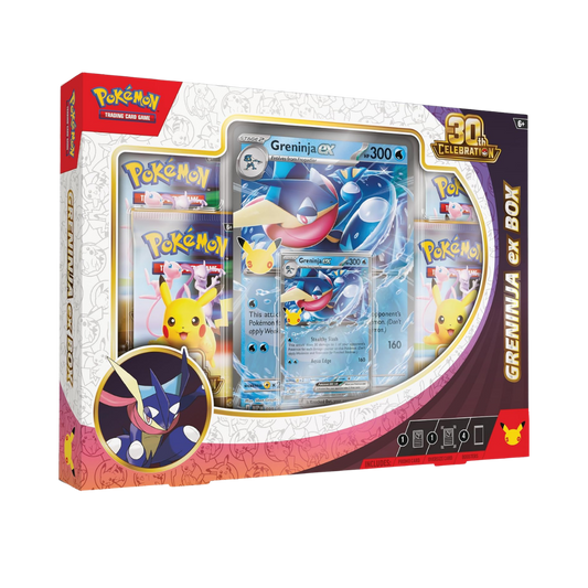 POKÉMON TCG 30TH CELEBRATION GRENINJA EX BOX