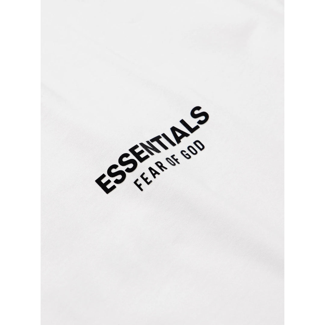Fear of God ESSENTIALS - White T-Shirt (SS25) | Hype Locker UK