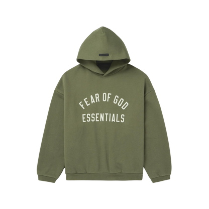 FEAR OF GOD ESSENTIALS MILITARY HOODIE