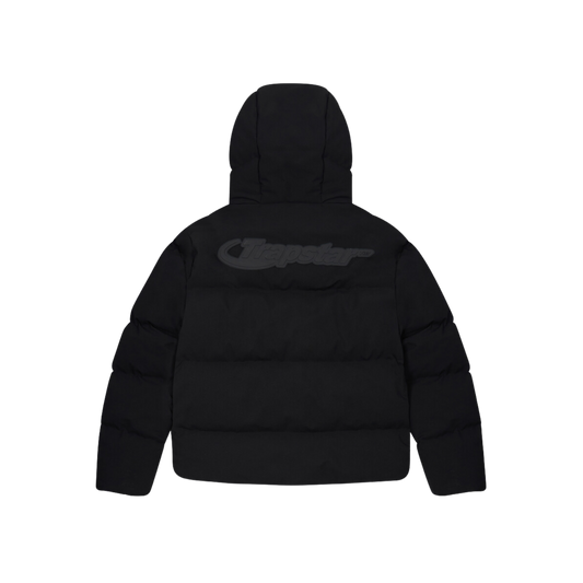 TRAPSTAR HYPERDRIVE TECHNICAL PUFFER JACKET - BLACKOUT EDITION