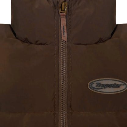 TRAPSTAR WOMEN’S HYPERDRIVE PUFFER JACKET - BROWN