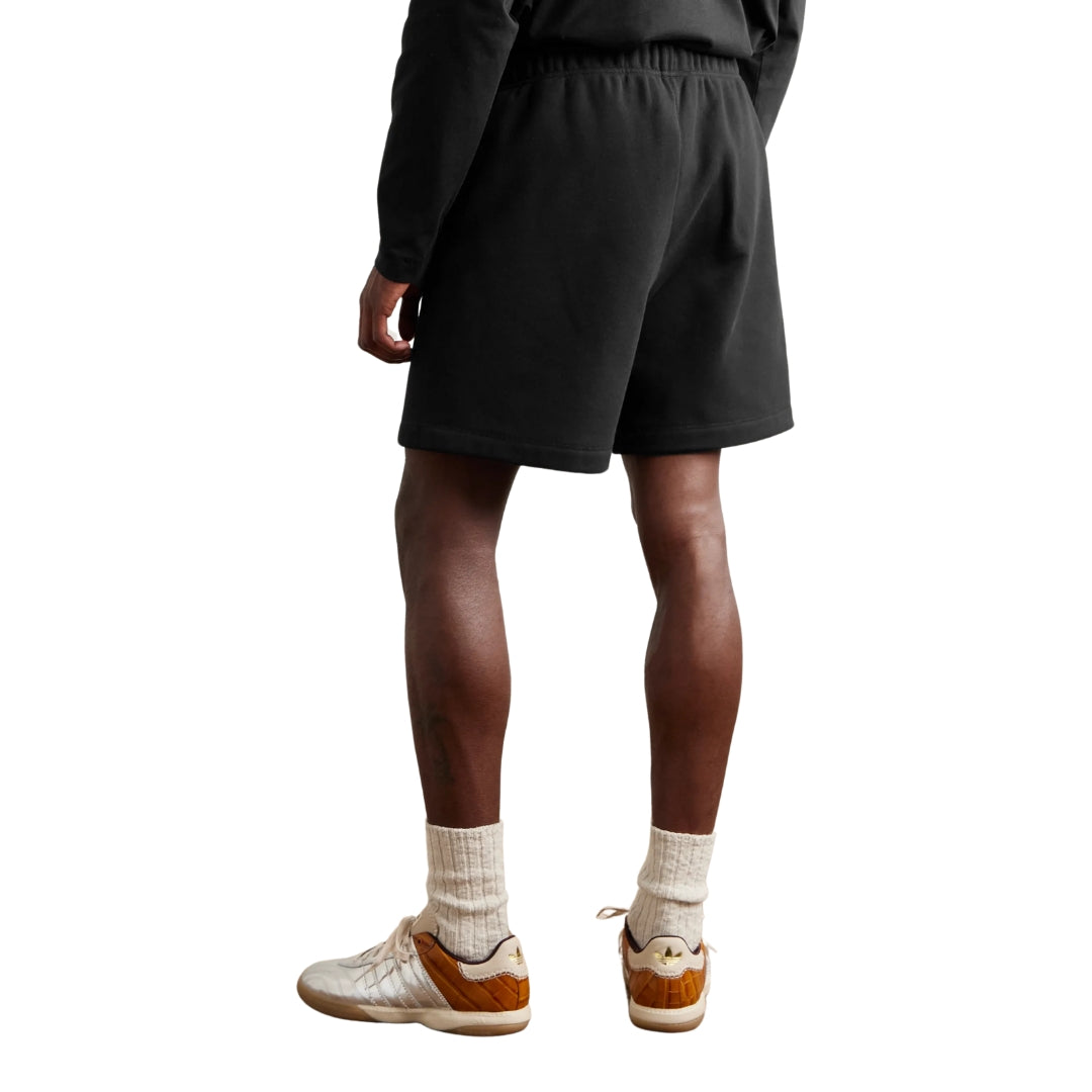 Fear of God ESSENTIALS - Jet Black Shorts (SS25) | Hype Locker UK