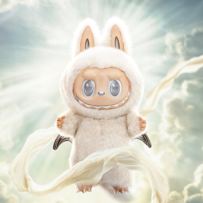 POP MART LABUBU THE MONSTERS ZIMOMO ANGEL IN CLOUDS VINYL DOLL + TOTE BAG (58CM)