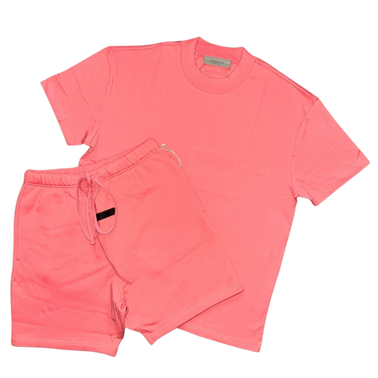 FEAR OF GOD ESSENTIALS CORAL SHORT SET (FW22) - Hype Locker UK