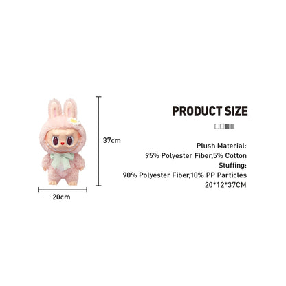 POP MART LABUBU MOKOKO CLOSE TO SWEET VINYL PLUSH DOLL (37CM)
