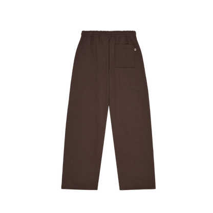 BROKEN PLANET CHOCOLATE BROWN STRAIGHT LEG SWEATPANTS
