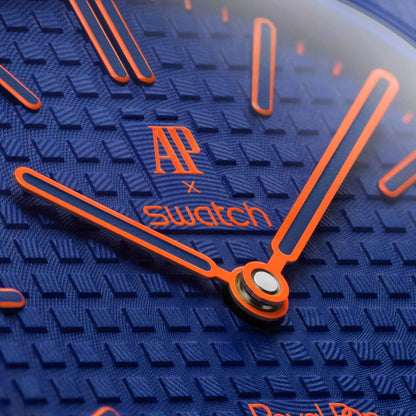 SWATCH X AUDEMARS PIGUET BIOCERAMIC ROYAL POP ORENJI HACHI POCKET WATCH
