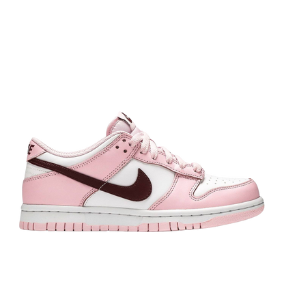 NIKE DUNK LOW 'PINK RED WHITE' (GS) - Hype Locker UK