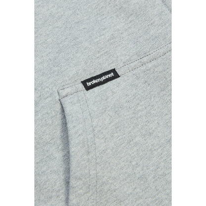 BROKEN PLANET HEATHER GREY SUN ZIP UP TRACKSUIT