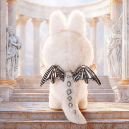 POP MART LABUBU THE MONSTERS ZIMOMO ANGEL IN CLOUDS VINYL DOLL + TOTE BAG (58CM)