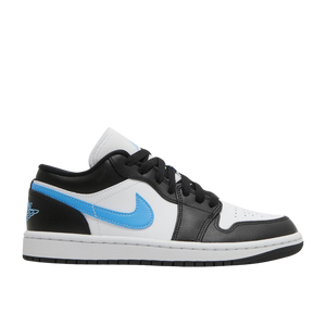 AIR JORDAN 1 LOW 'BLACK UNIVERSITY BLUE' - Hype Locker UK