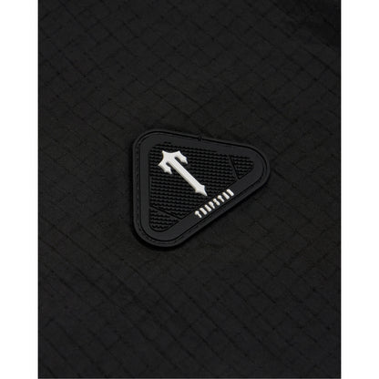 TRAPSTAR IRONGATE METAL BADGE WINDBREAKER JACKET - BLUE