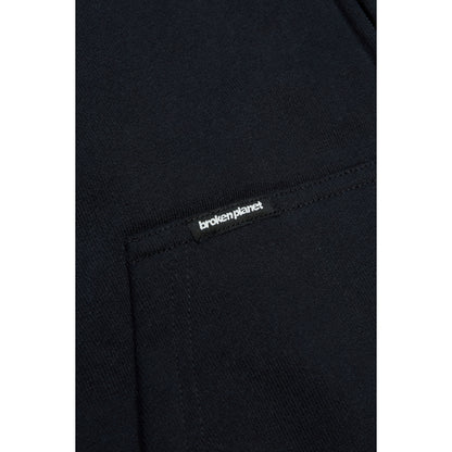 BROKEN PLANET MIDNIGHT BLACK SUN ZIP UP TRACKSUIT