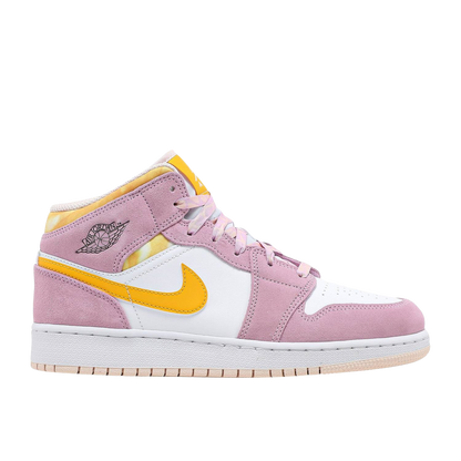 AIR JORDAN 1 MID SE 'ARCTIC PINK SUEDE' (GS) - Hype Locker UK