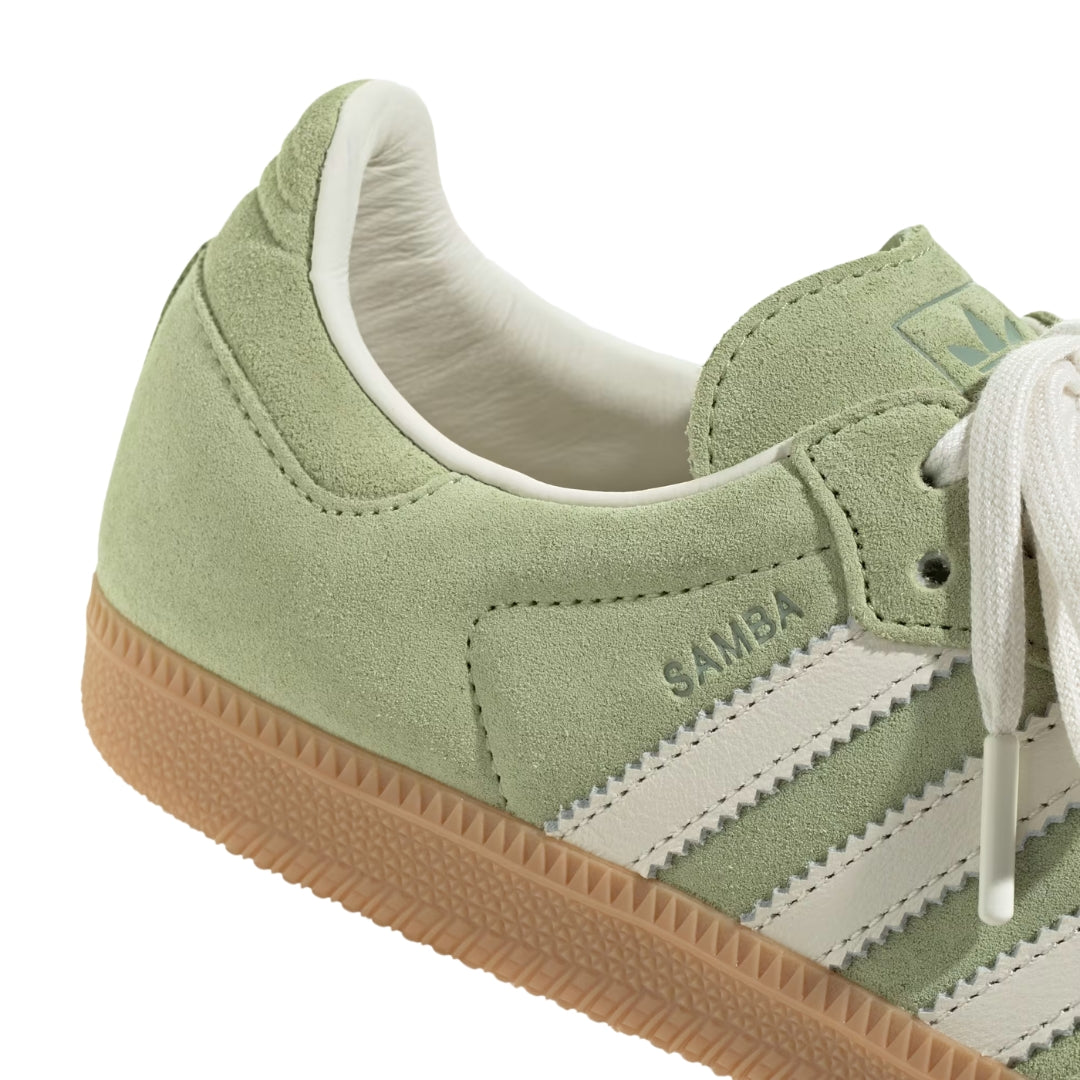 adidas gazelle silver green womens Adidas x Molly-Mae Samba OG 'Matcha'